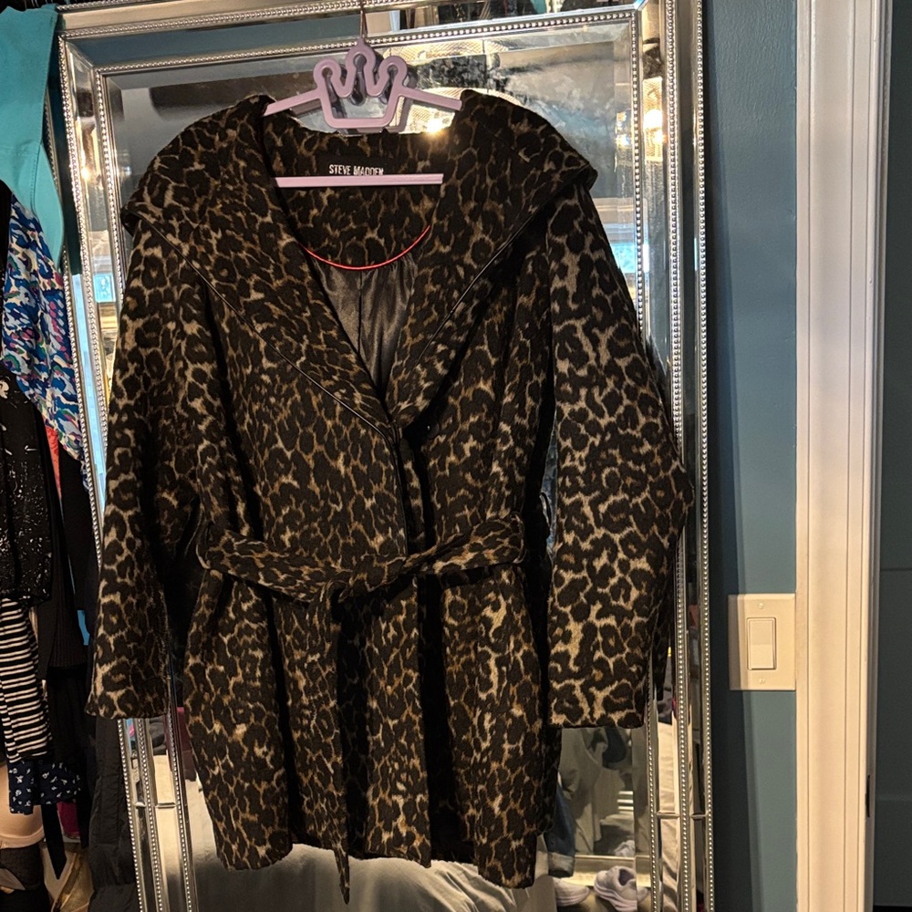 Steve Madden Animal Print Jacket